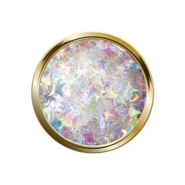 Pastille de Star White Glitter