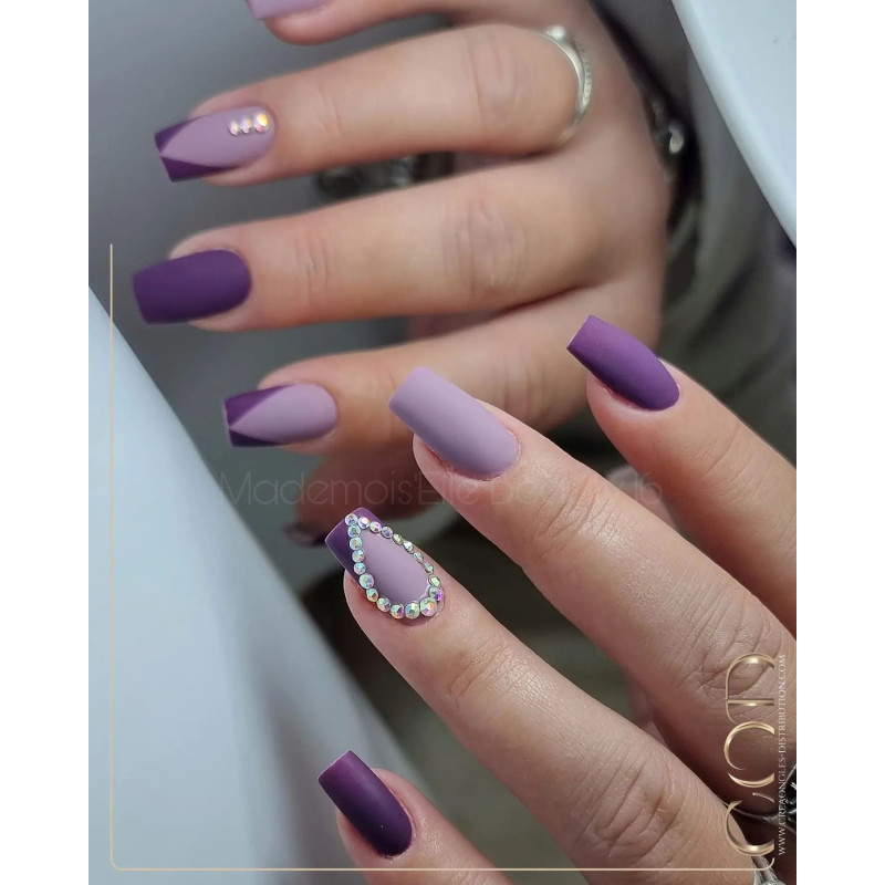 Nail art fait avec le My Color Precious Love