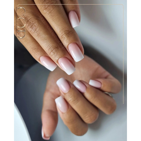 Dégradé fait avec le White Pure