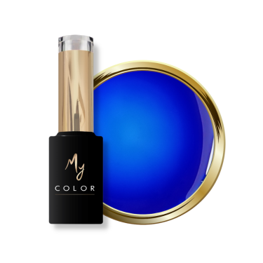 Mi cristal azul de color