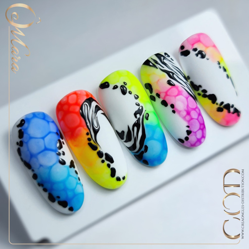 Capsules faites avec le My Color Blue Glass