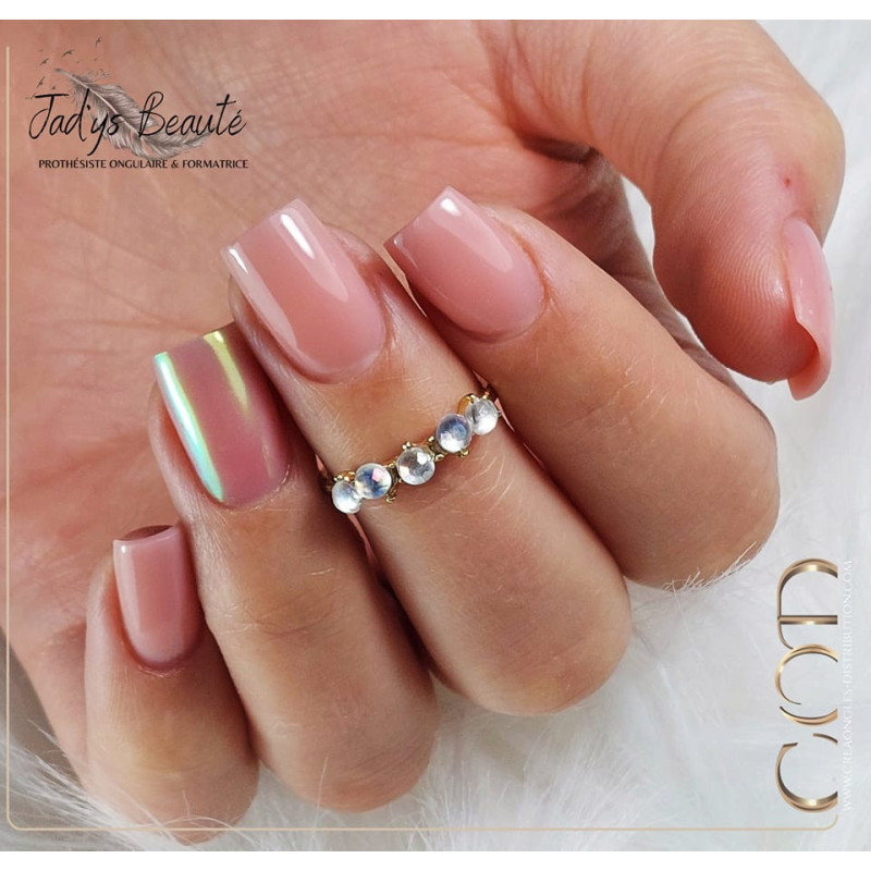 Square fait avec le pigment Pigment Dust Aurora 2