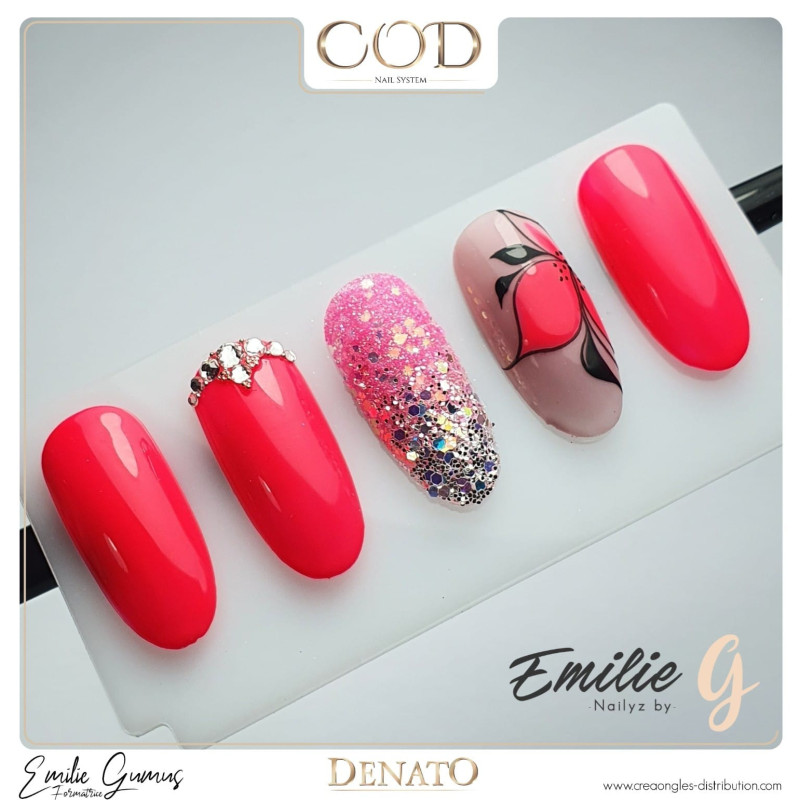 Capsules faites avec le Glitter Shine Barbie