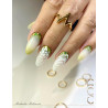 Nail art fait avec le Mix Green Military