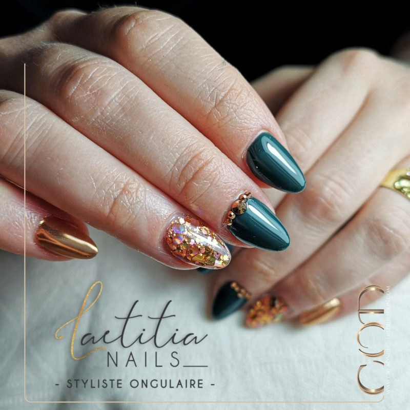 Mountain peak fait avec le Pigment Chrome Zénith