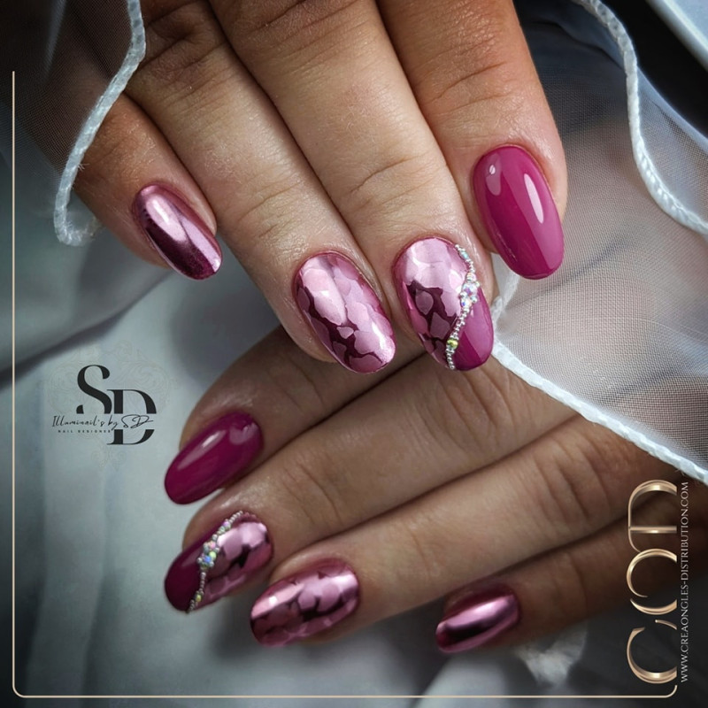 Ballerina fait avec le Pigment Chrome Eclipse