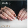 Rounded fait avec le Glitter Shine rose Gold 