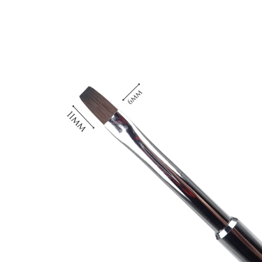 Brush Line Diamond Square N°6