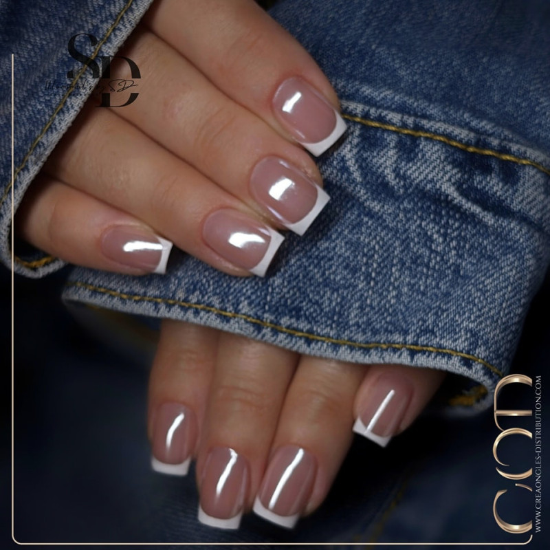 Frech faites avec le Pigment effet perle