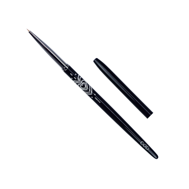 Pinceau liner strass 4 mm plus capuchon