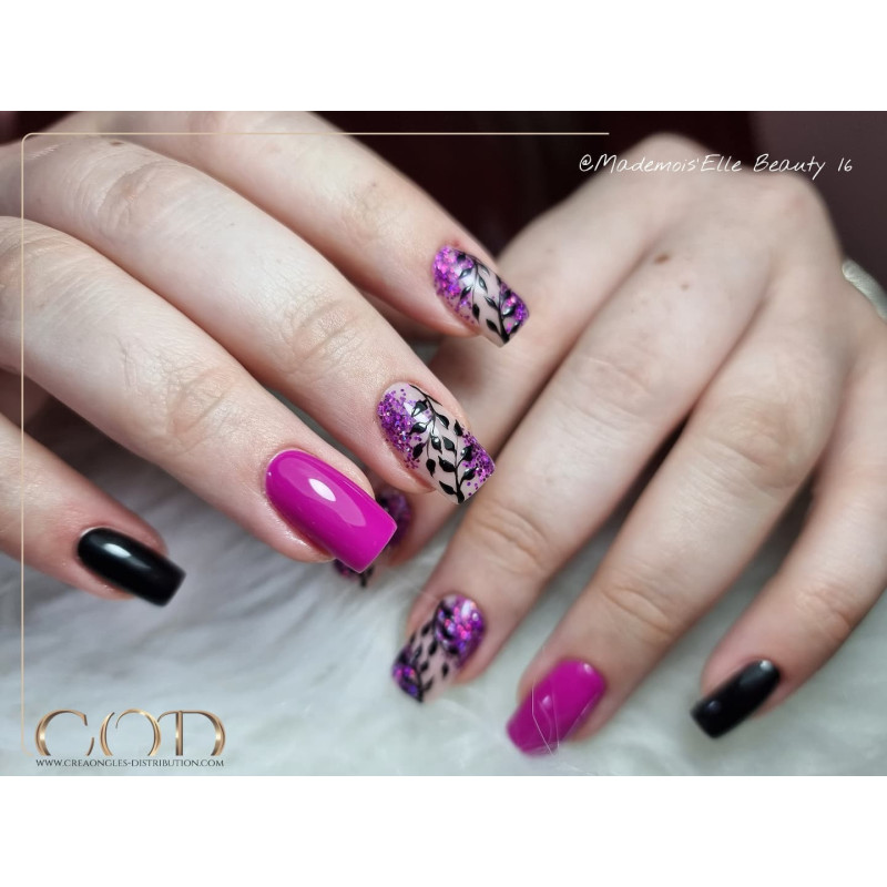 Square fait avec le Electric Spark Amethyst