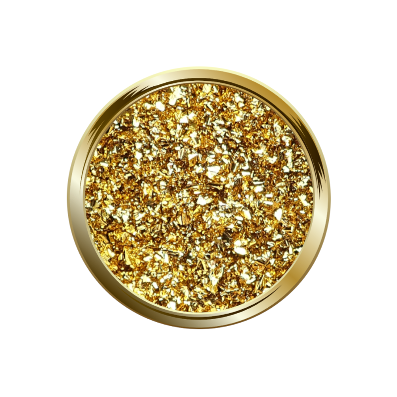 Couleur des Pigment Flakes Or