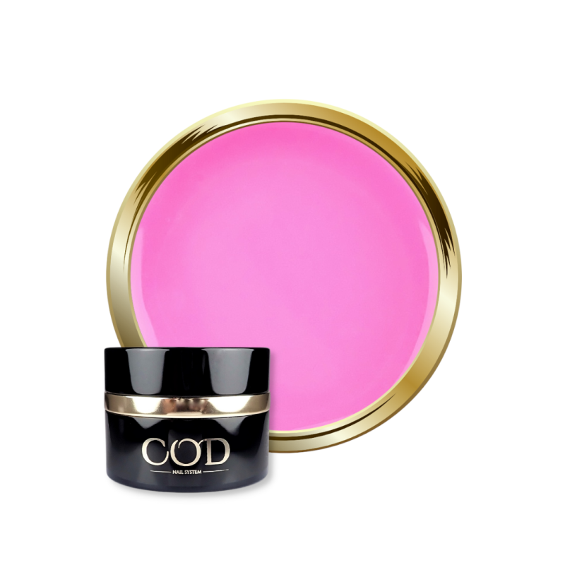 Pot et pastille d'Acrygel color Candy Pink