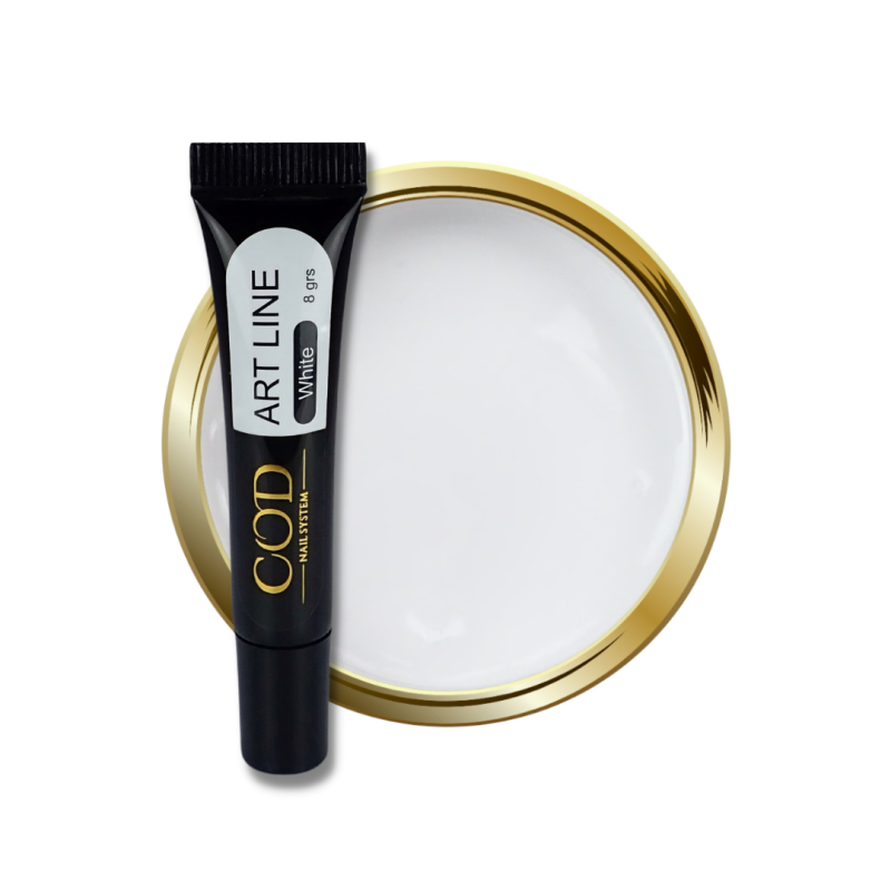 Tube et pastille d'Art Line White