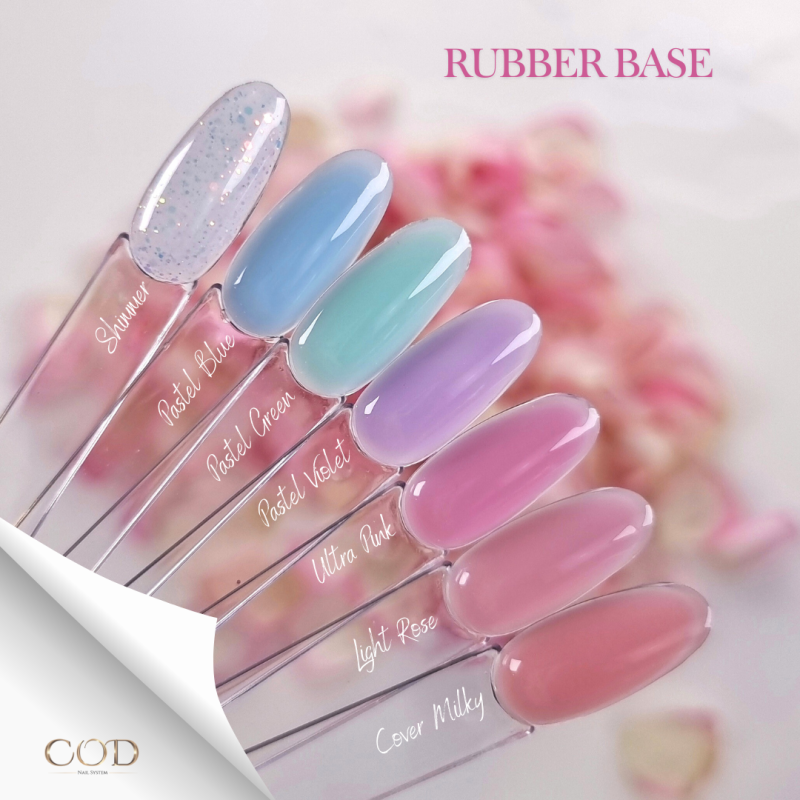 Tips fait avec le Rubber Base Cover Milky