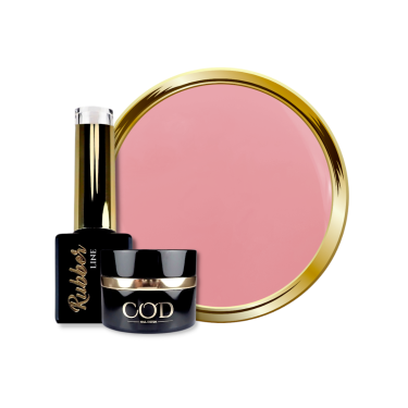 Pot, flacon et pastille de Rubber Base Light Rose