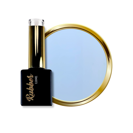 Flacon et pastille de Rubber Base Pastel Blue