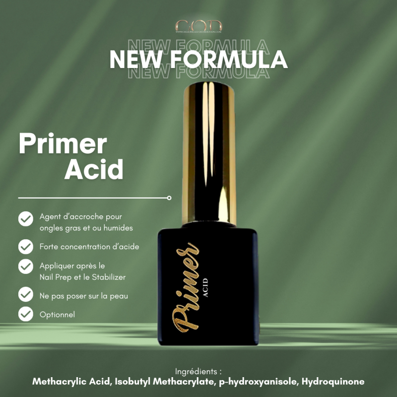 Fiche de présentation du Primer Acid New