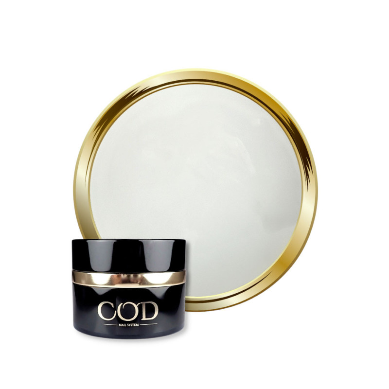 Pot et pastille d'Acrygel Milky White