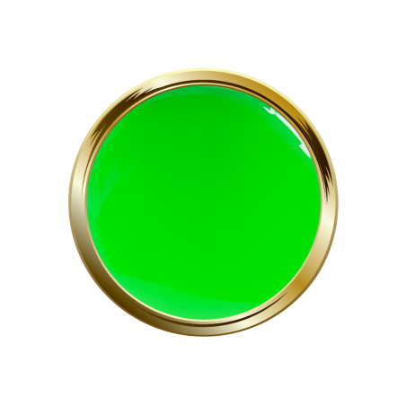 Pastille d'Art Line Néon Green