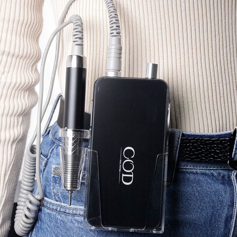 Ponceuse Nail Drill Pro sur la ceinture 