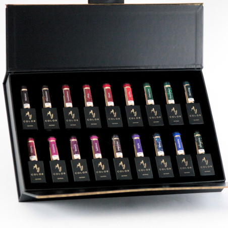 Boite ouverte de la Box Hypnotic & nuancier Edition Limitée