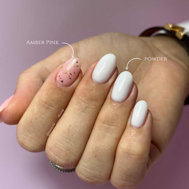 Oval fait avec le Pro Liquid Gel Powder