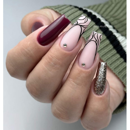 Nail art fait avec le My Color Madame