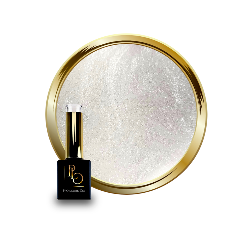 Pastille et flacon du Pro Liquid Gel Pearl Ivory