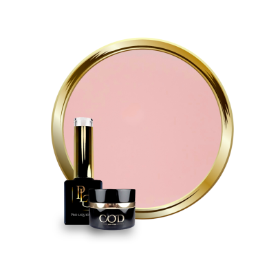 Flacon, pot et pastille du Pro Liquid Gel Ivory