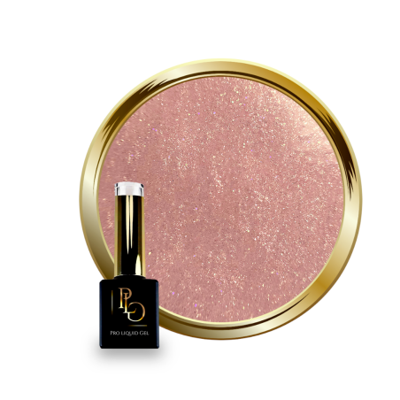 Flacon et pastille du Pro Liquid Gel Pearl Toffee
