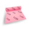 Serviette Jetable COD rose
