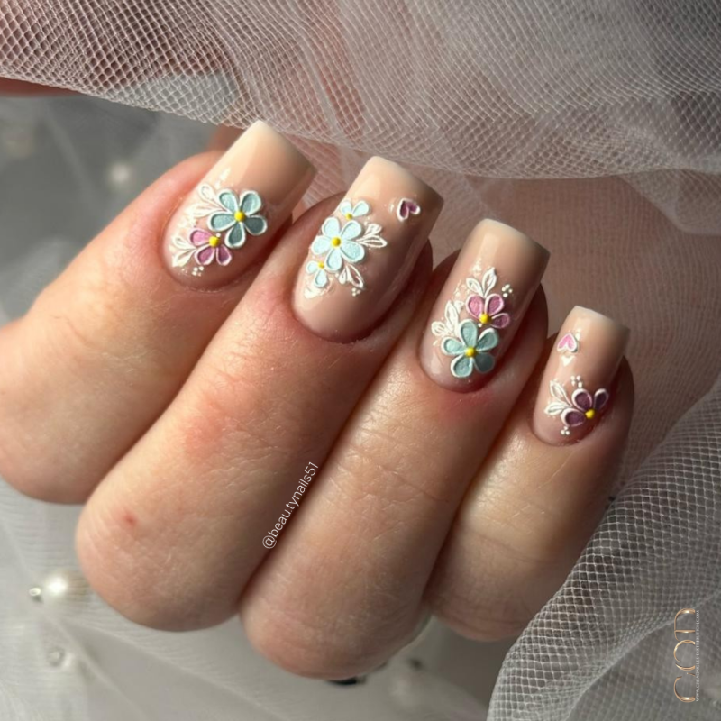 Pose carrée avec le Pro Liquid Gel Toffee