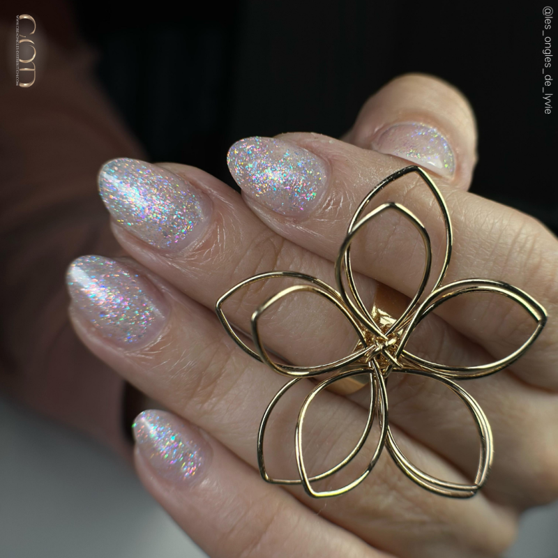 Pose avec le Pro Liquid Gel Shimmer Aurora