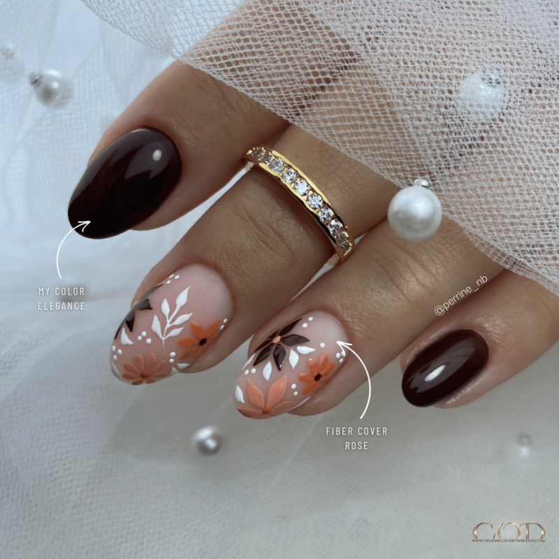 Pose avec le Fiber Cover Rose et le My Color Elegance