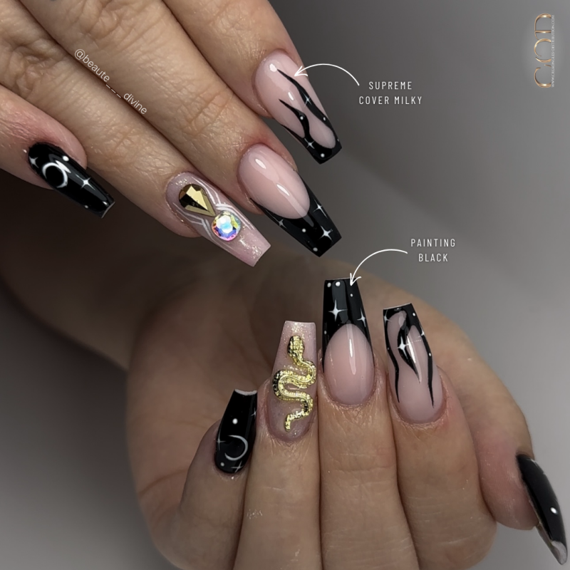 Pose coffin avec le Supreme Cover Milky et le Painting Black