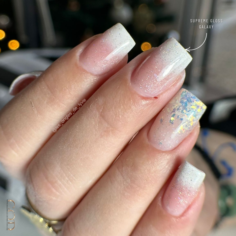 Pose babyboomer avec la finition Supreme Gloss Galaxy