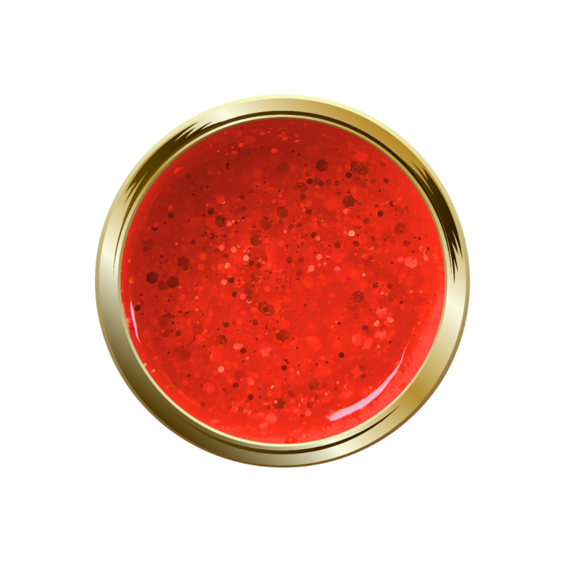 Pro Liquid Gel Shimmer Neon Coral pastille