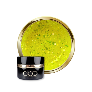 Pastille et pot PLG Shimmer Néon Yellow