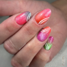 Pose ongles multicolores Rainbow collection