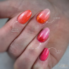 Pose d'ongles avec vsp sorbet - Rainbow Collection