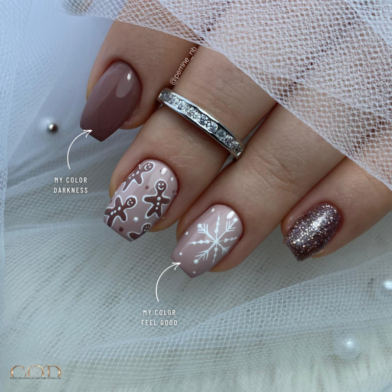 Pose de Noël avec le My Color Feel Good et Darkness