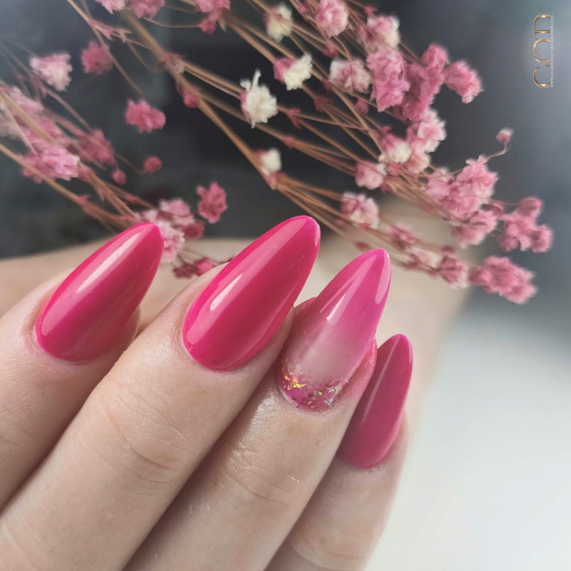 Pose en amande avec le le My Color La Bamba