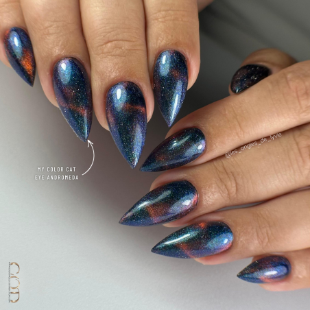 Pose stilettos avec le My Color Andromeda