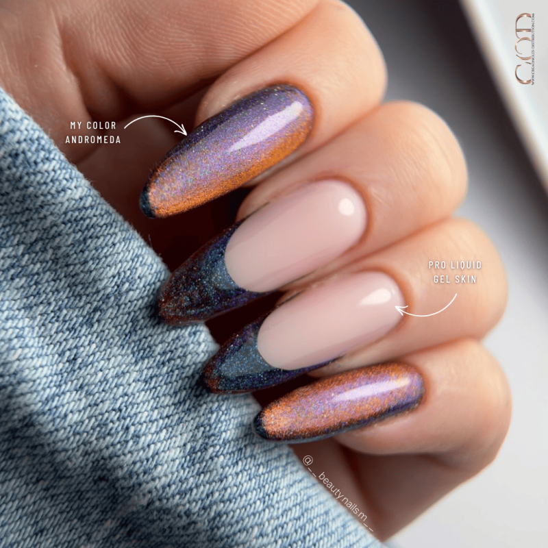 Pose en amande avec le My Color Andromeda