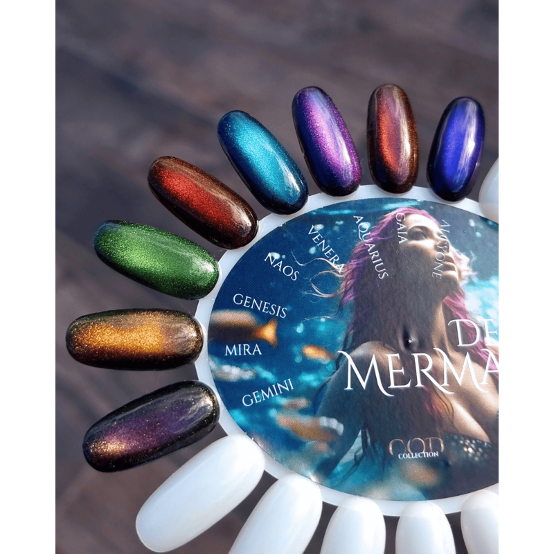 Box Deep Mermaid collection nuancier