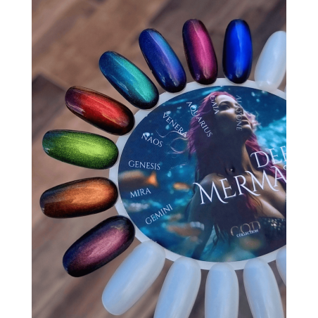 Box Deep Mermaid collection nuancier