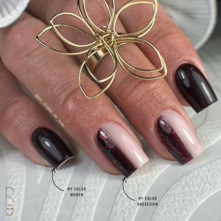 Pose carrée avec le My Color Women et Obssesion