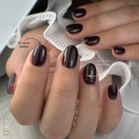 Pose ovale avec le My Color Women et Obssesion