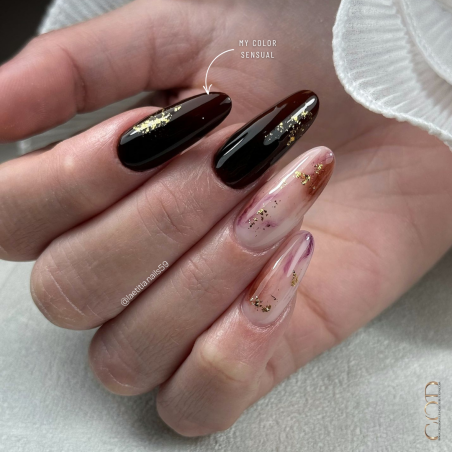 Pose en amandes avec le My Color Sensual